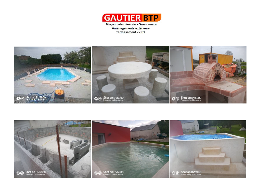 Maçonnerie générale, aménagements extérieurs,  rénovations